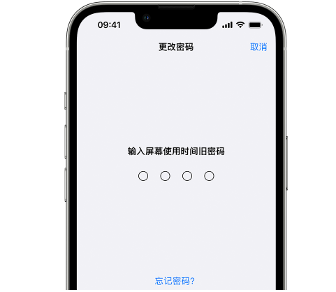 镇坪iPhone屏幕维修分享iPhone屏幕使用时间密码忘记了怎么办 