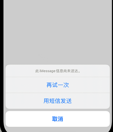 镇坪apple维修iPhone上无法正常发送iMessage信息