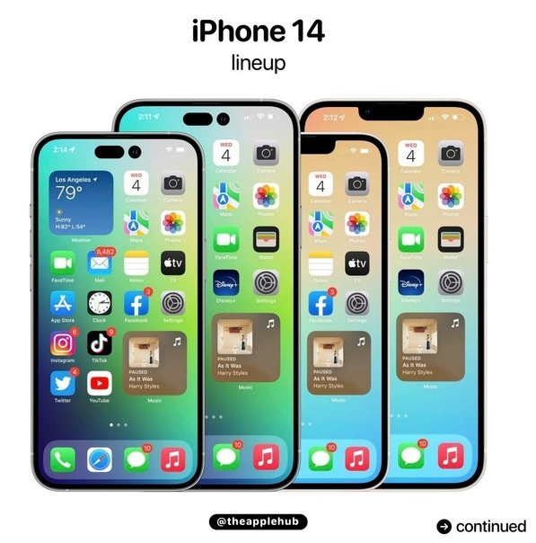 镇坪苹果14维修分享iPhone 14全家福 