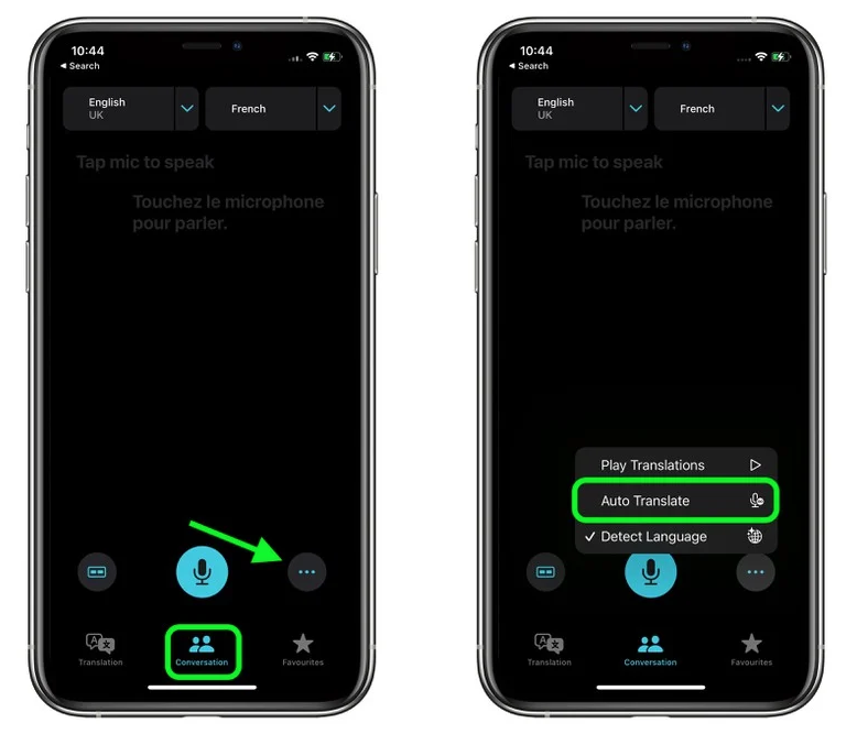 镇坪苹果手机维修分享iOS 15 “翻译” App 新改进 